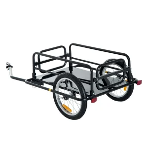Reboque de bicicleta dobrável