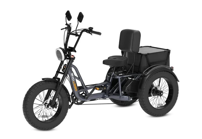Meet One Tour Lite Full Suspension Electric Trike - Image 2