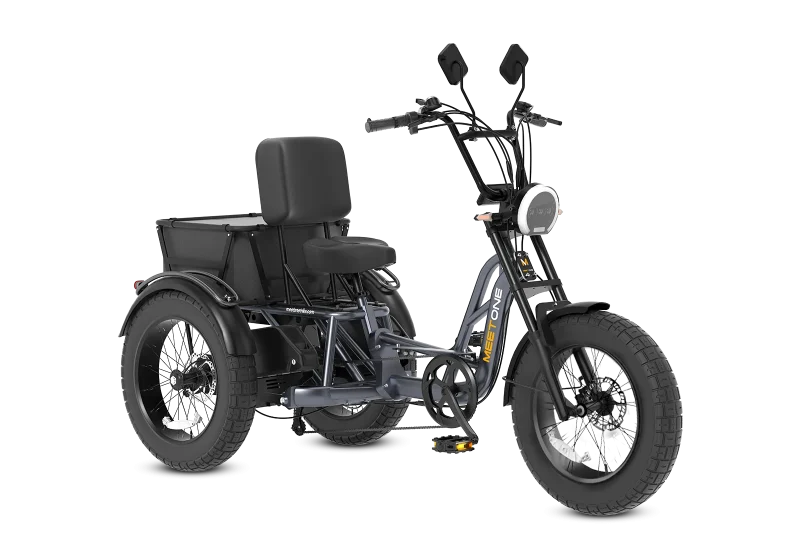 Meet One Tour Lite Full Suspension Electric Trike - Image 3
