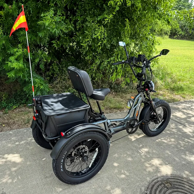 Meet One Tour Lite Full Suspension Electric Trike - Image 5