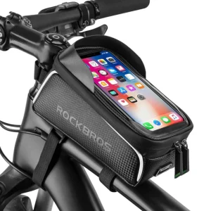 Bolsa Impermeável ROCKBROS para Quadro de Bicicleta – Para Telemóveis e Acessórios